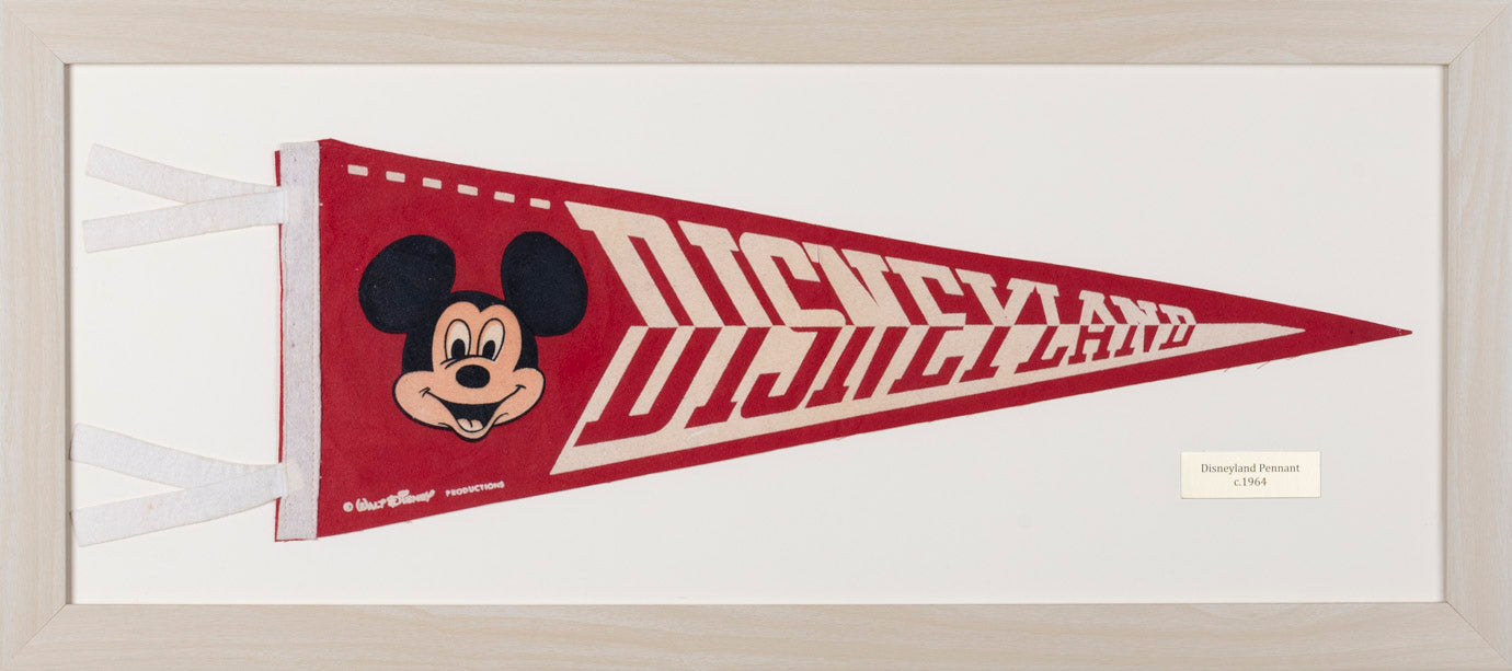Disneyland Pennant c 1964