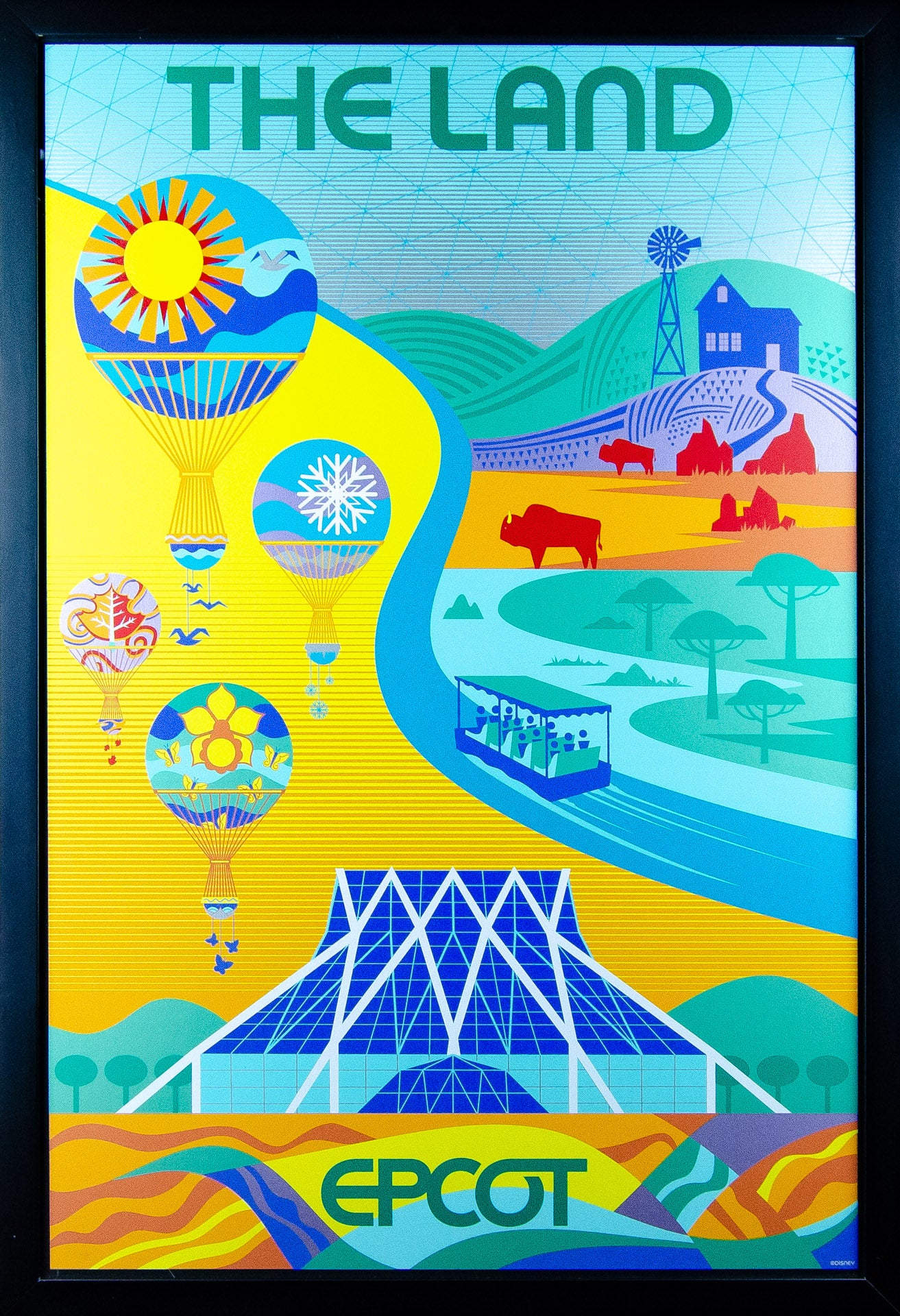 THE LAND - EPCOT Screen Print