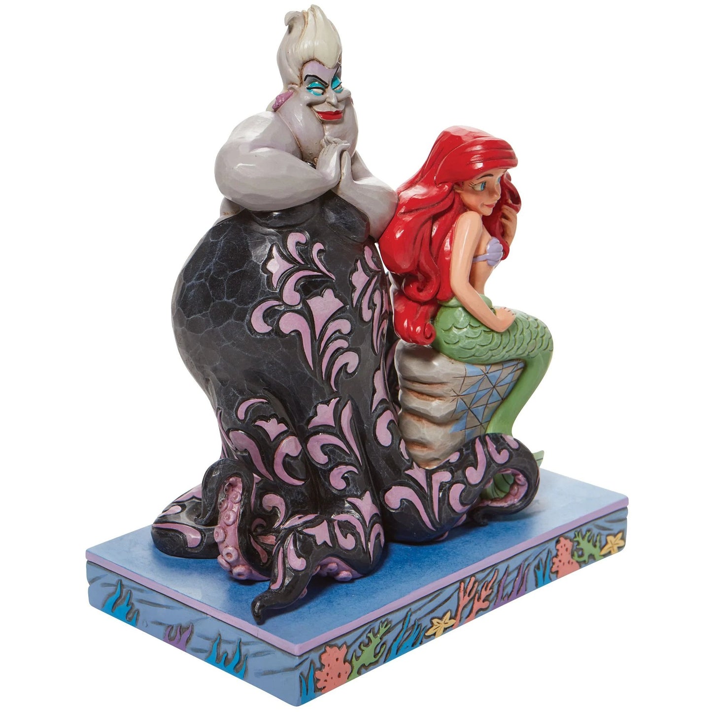 Enesco Disney Traditions - "Wicked And Wishful" - Ariel & Ursula Figure by Jim Shore, 9.5"