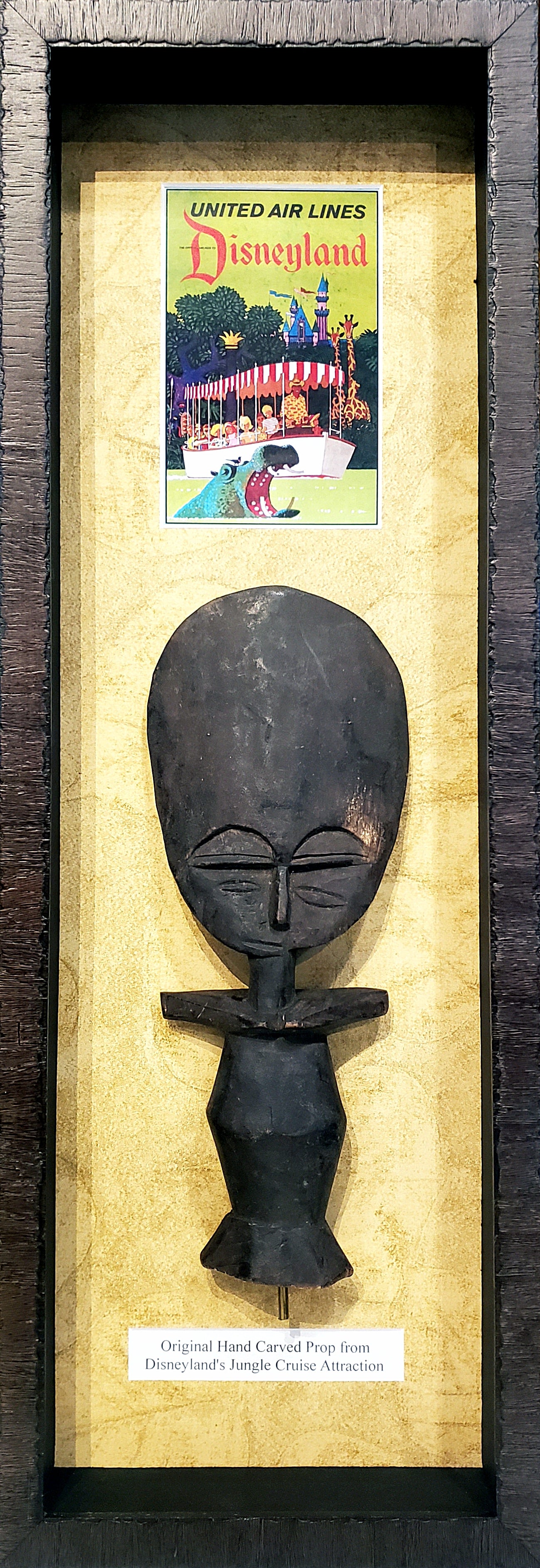 Hand Carved Tiki Idol from Jungle Cruise at Disneyland