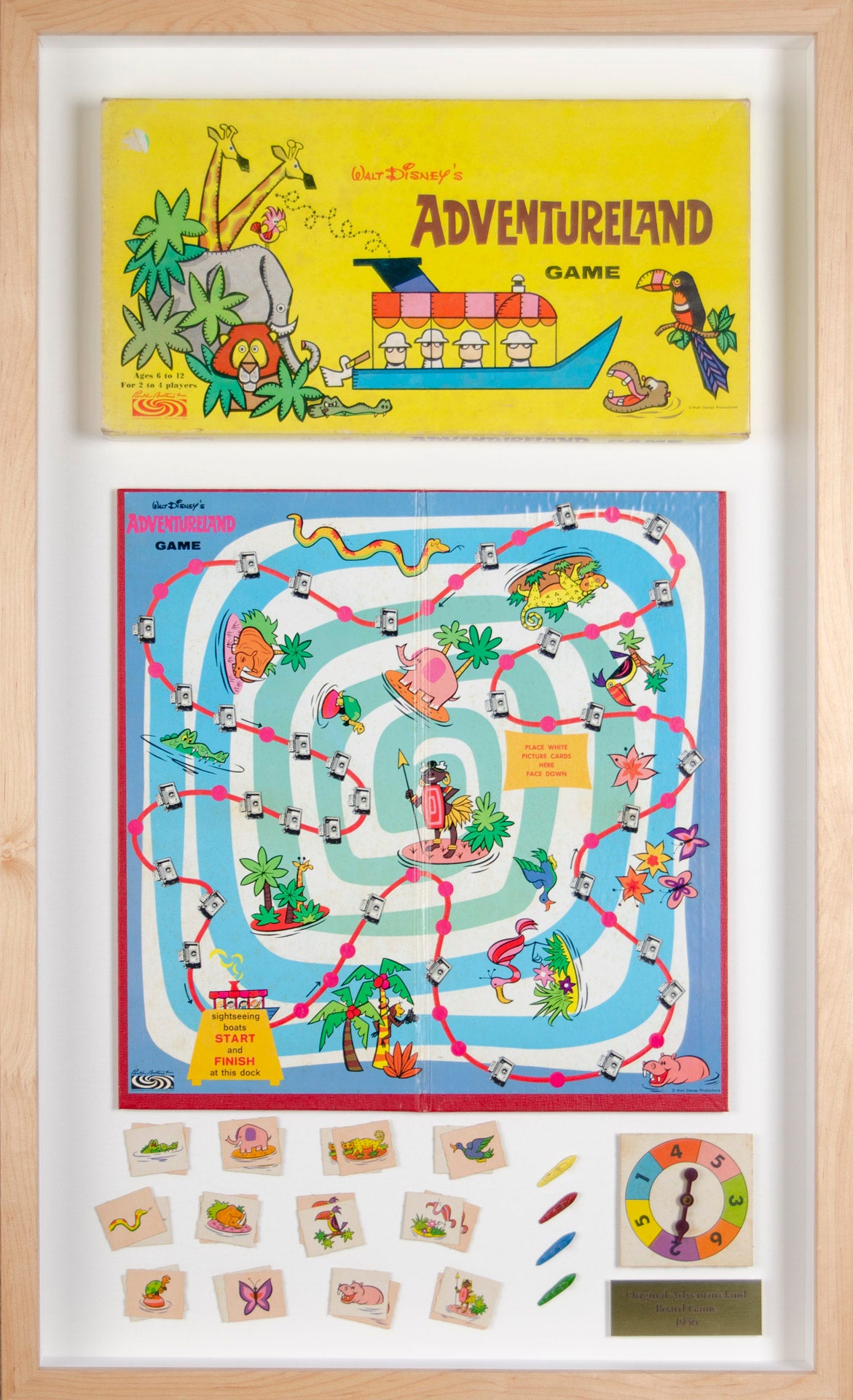 Original Adventureland Board Game (c. 1956)