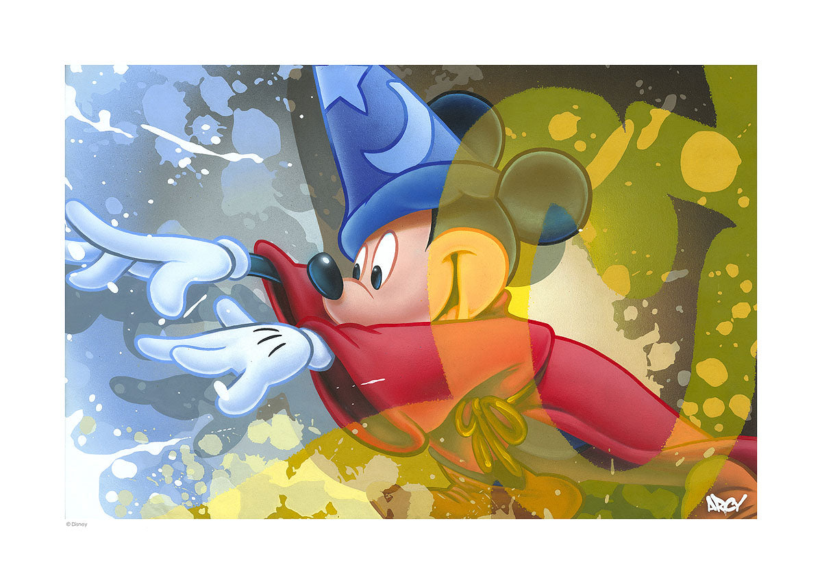 Mickey Sorcerer - Lithograph on paper