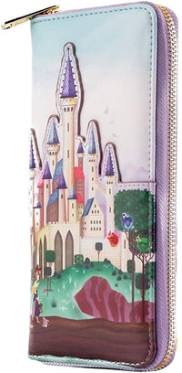 Disney Princess Castle Series Sleeping Beauty Ziparound Wallet