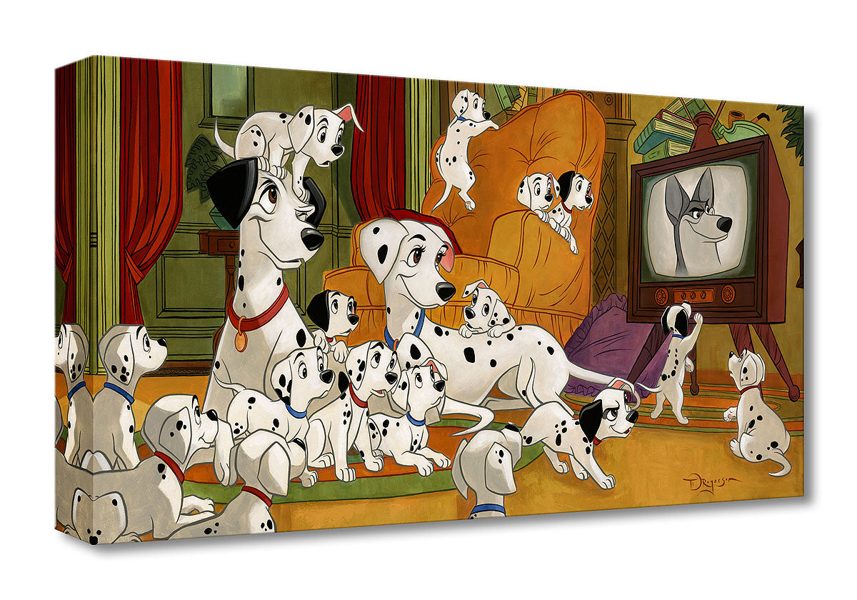Movie Night - Disney Treasure On Canvas