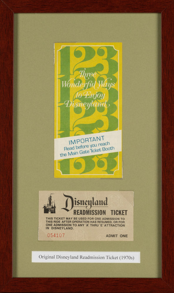Disneyland Readmission Ticket
