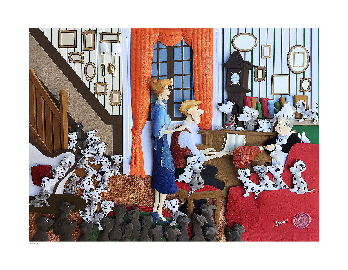 Family Song - Lithograph on paper