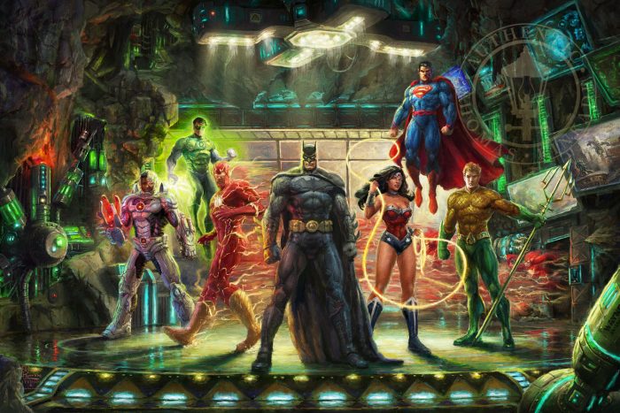 The Justice League Art Print