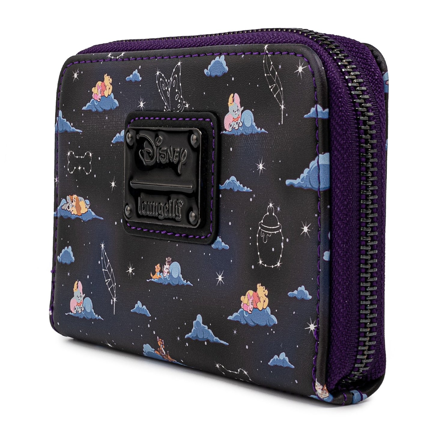Loungefly Disney Classic Clouds  AOP Ziparound Wallet