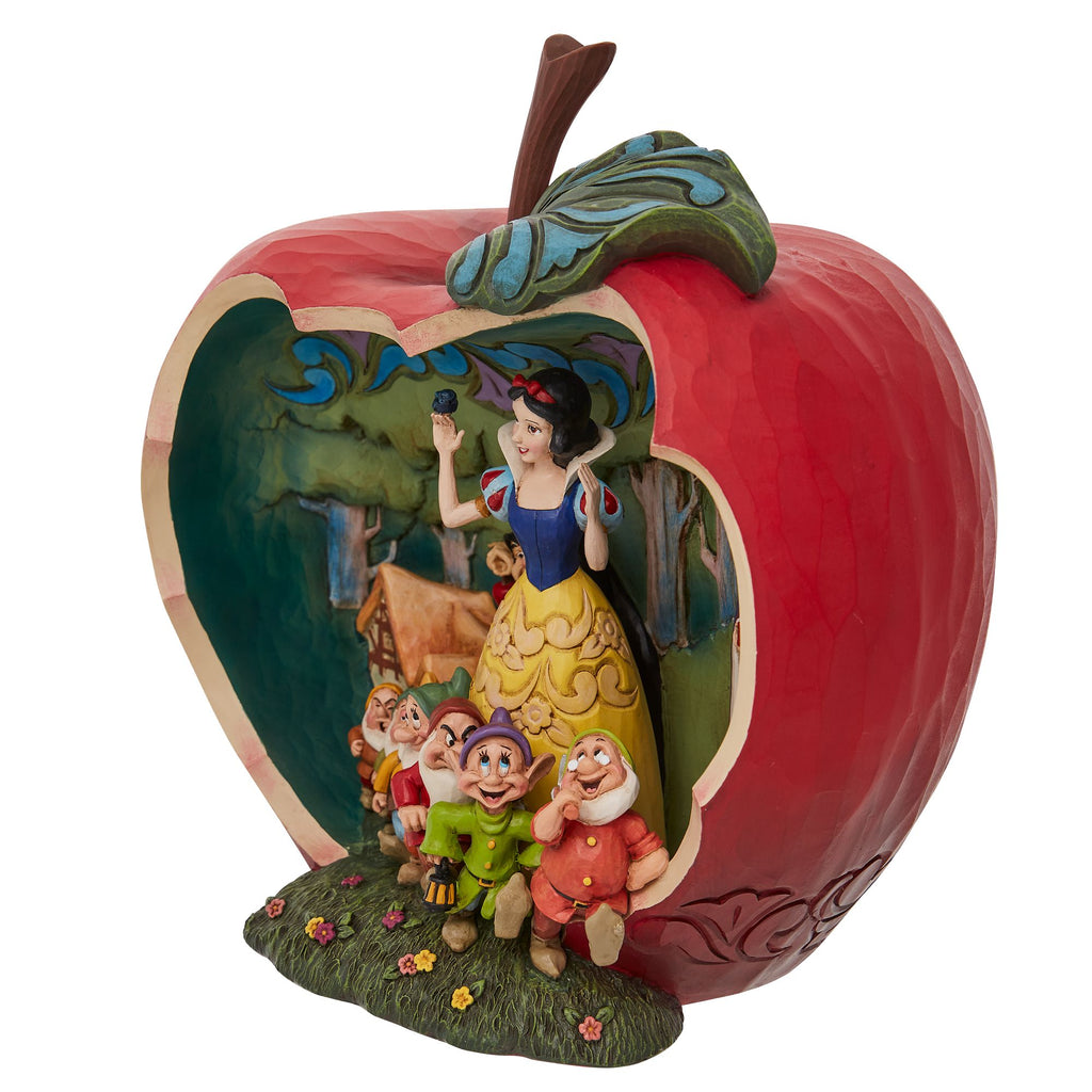 Snow White Apple Scene "A Wishing Apple" Figurine