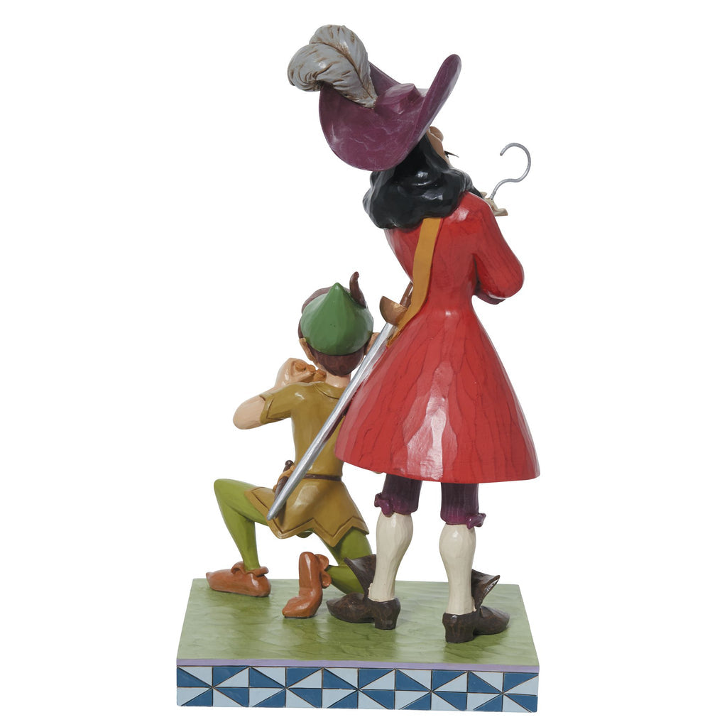 PETER PAN AND HOOK FIGURINE