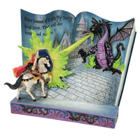 A BATTLE FOR LOVE FIGURINE- Prince Phillip and Dragon Story