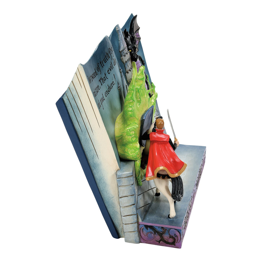 A BATTLE FOR LOVE FIGURINE- Prince Phillip and Dragon Story