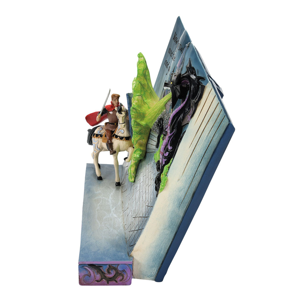 A BATTLE FOR LOVE FIGURINE- Prince Phillip and Dragon Story