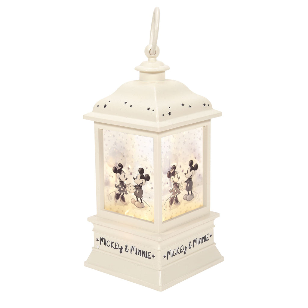 Mickey and Minnie Glitter Lantern
