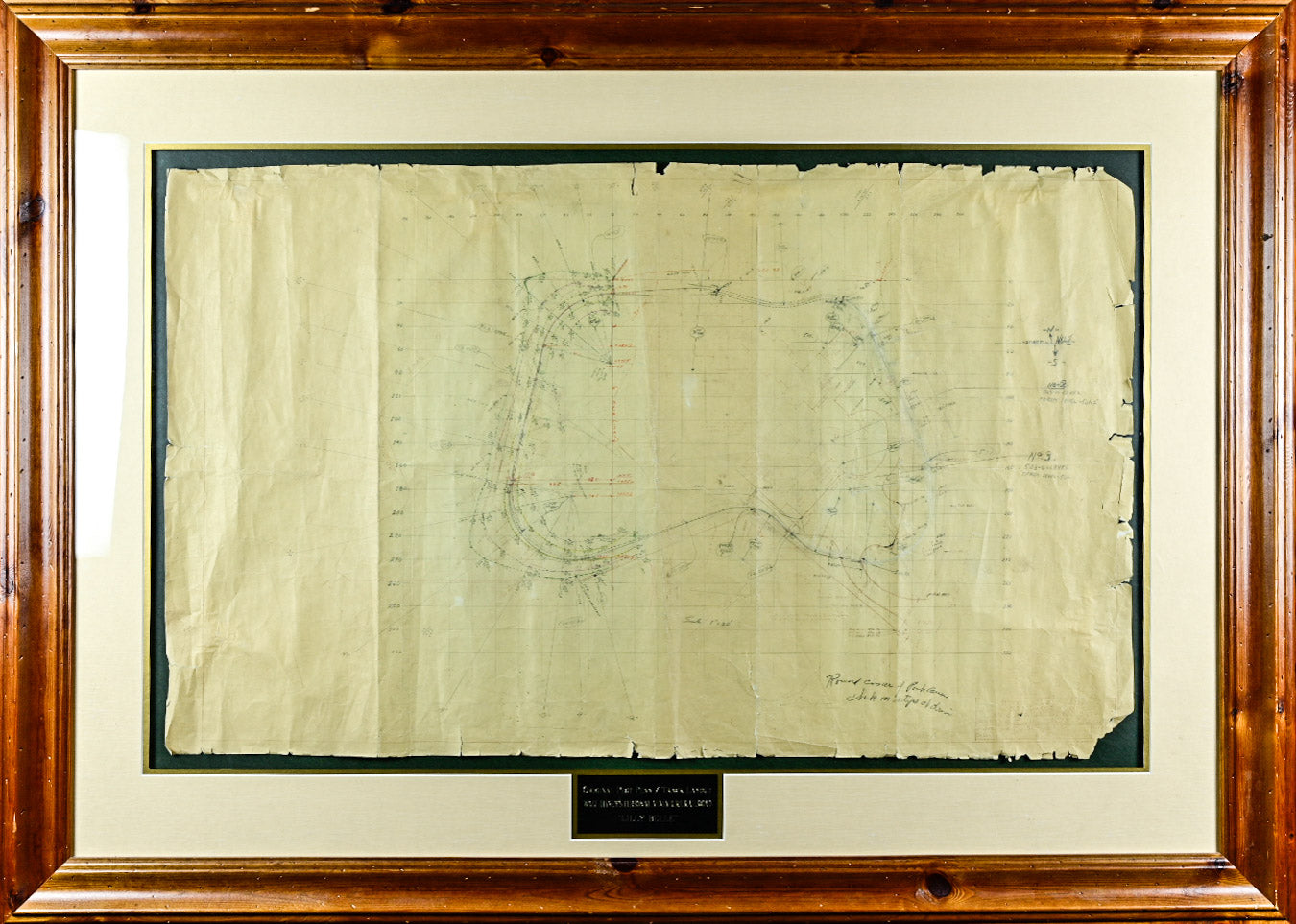 Walt Disney's Lilly Belle Layout Blueprint