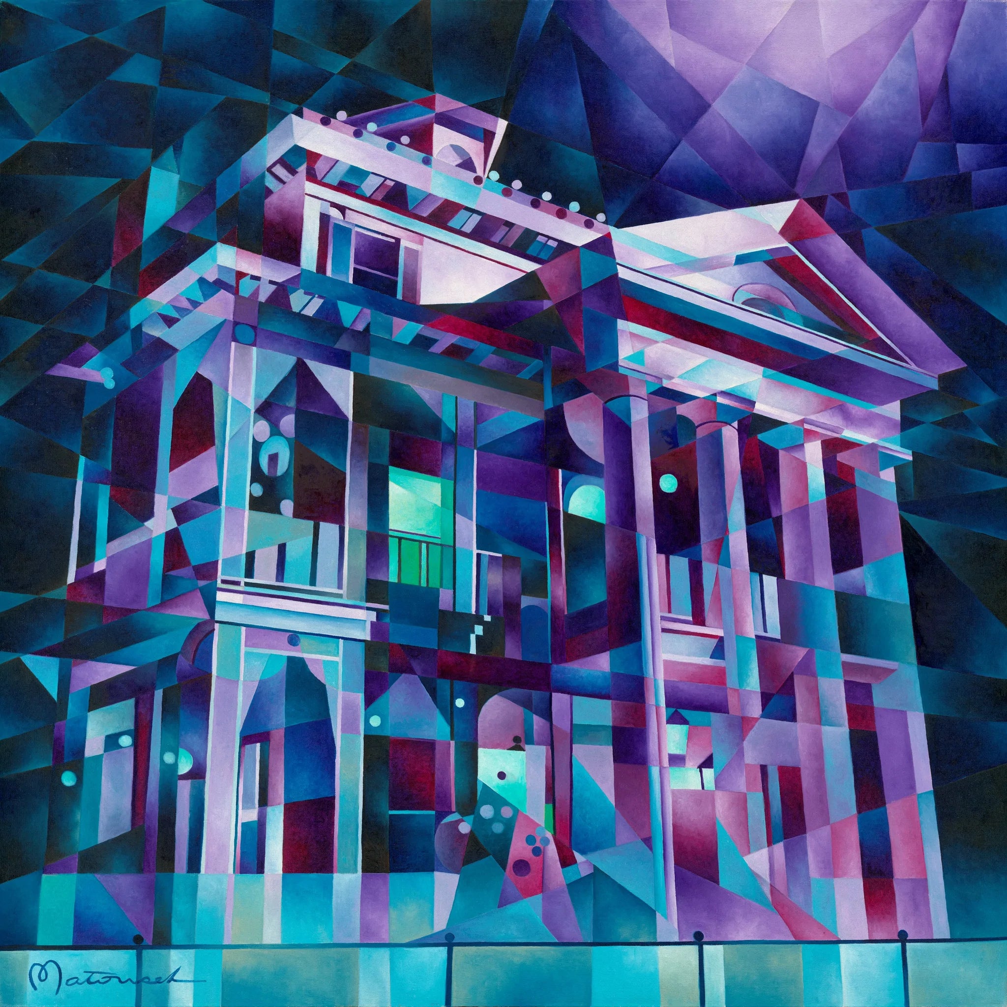 Haunted Mansion-Matousek-AP1-Framed