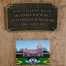 Disneyland Main Entrance Plaque (Replica Casting)