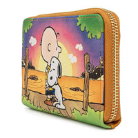 Peanuts Charlie Brown And Snoopy Ziparound Wallet