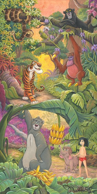 Home In The Jungle -  Disney Treasure On Canvas