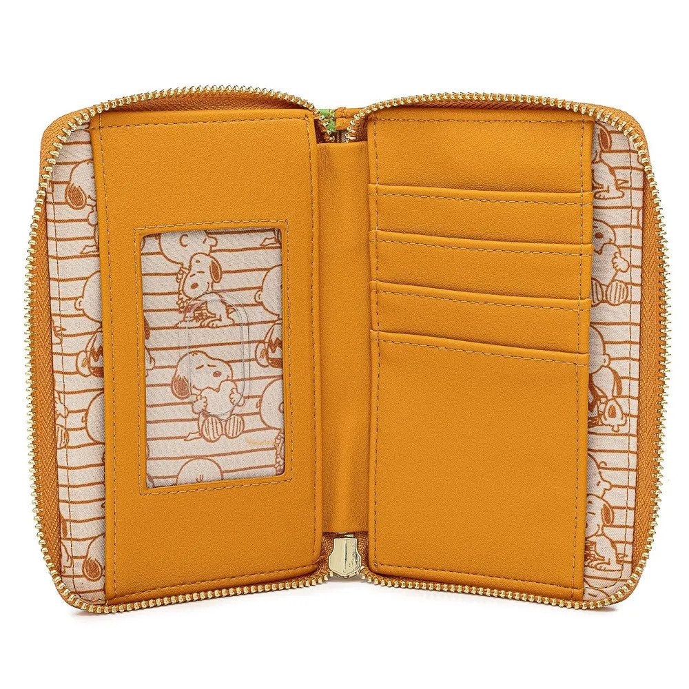 Peanuts Charlie Brown And Snoopy Ziparound Wallet