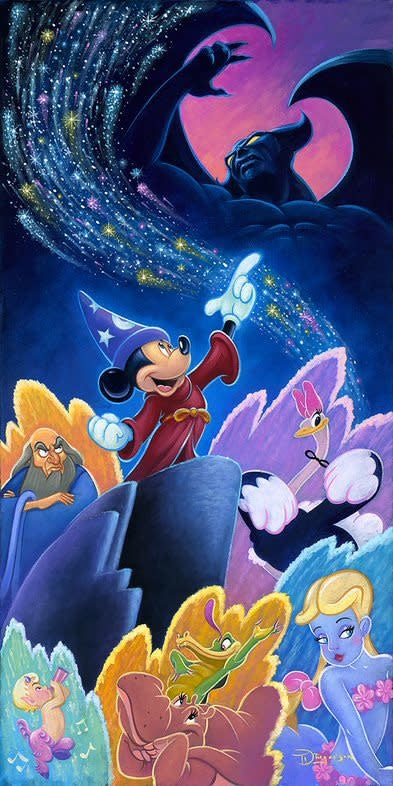Splashes of Fantasia -  Disney Treasure On Canvas