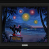 Evening Fireworks on the Beach - Silver Series