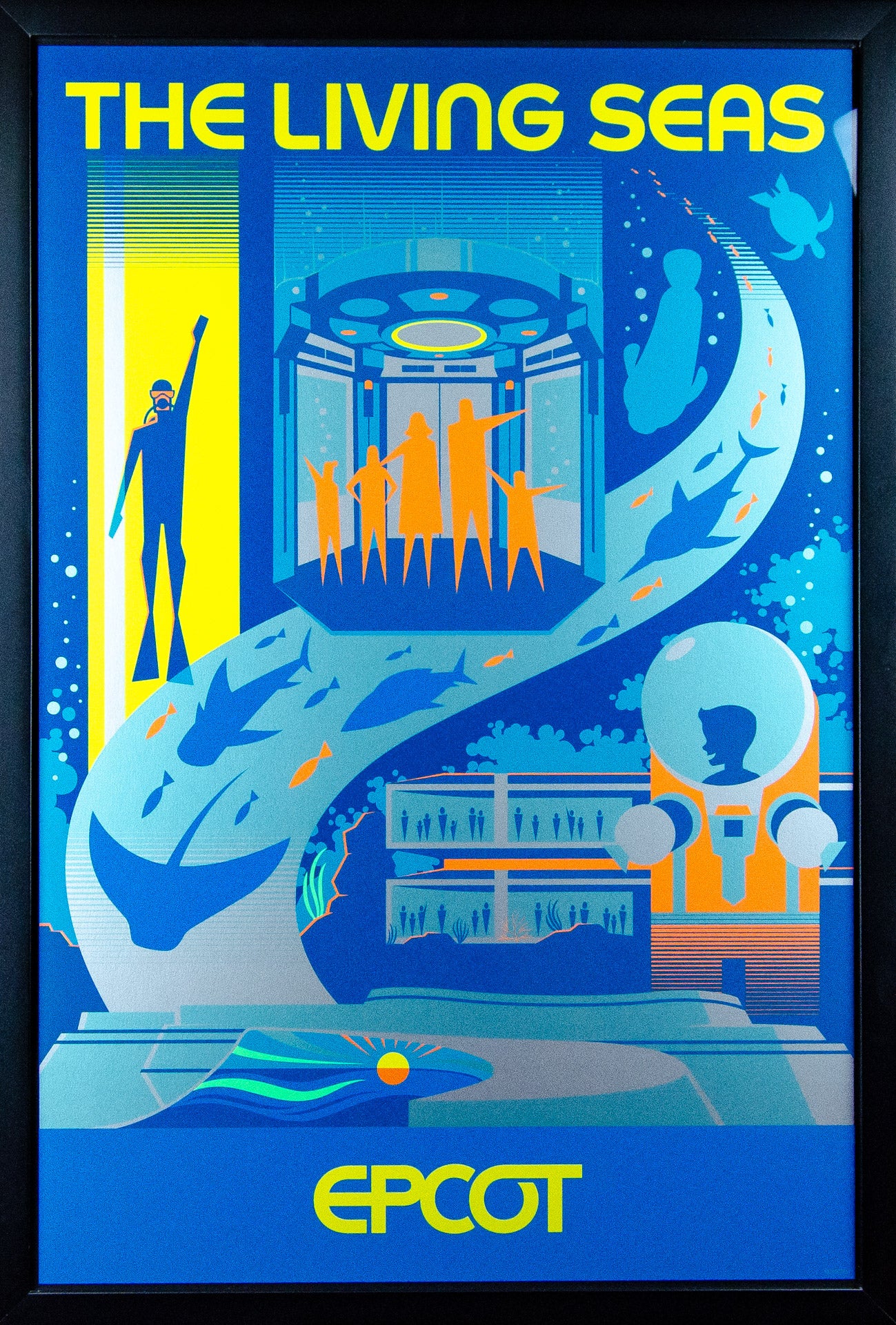 The Living Seas - EPCOT Screen Print