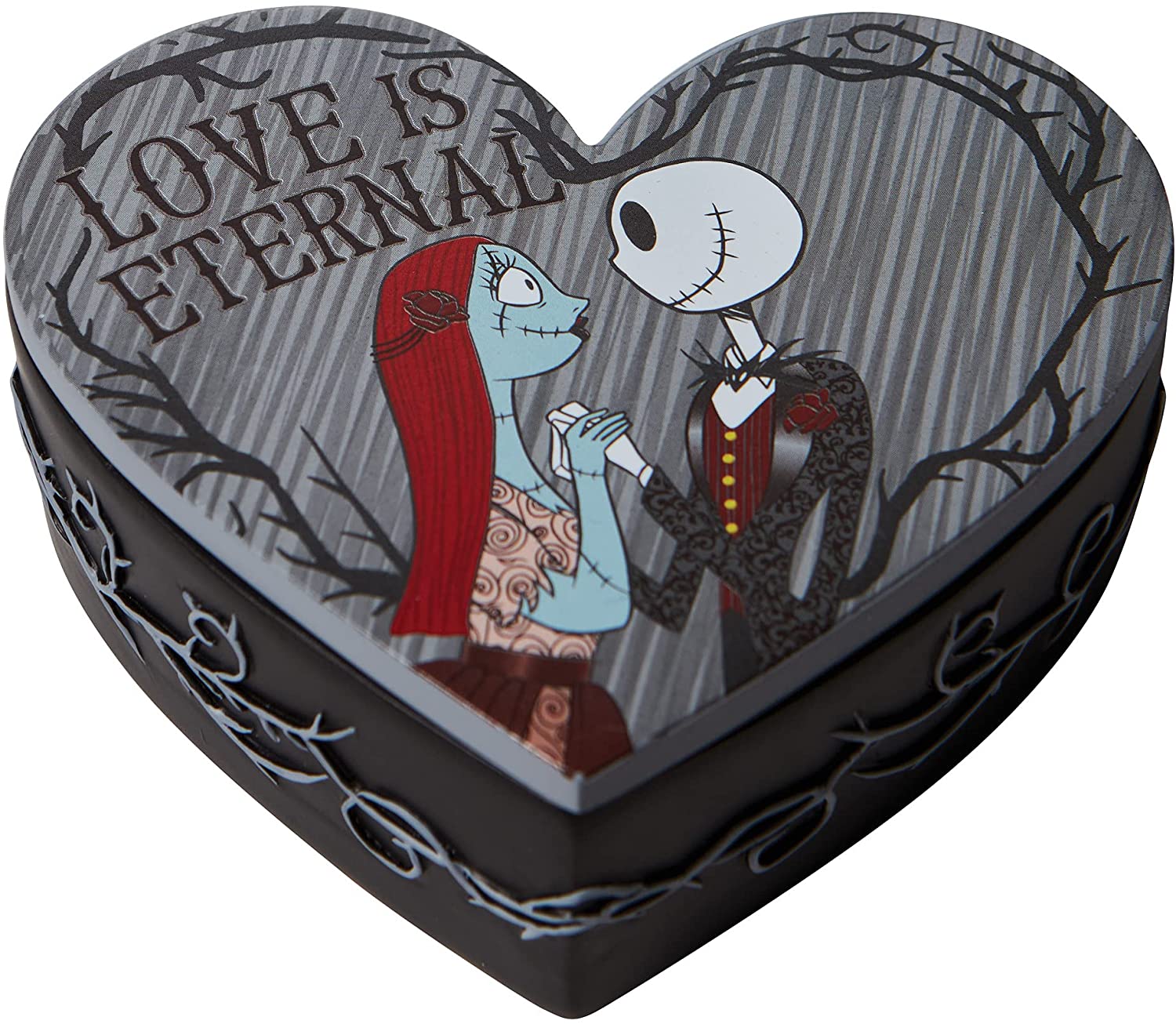 Enesco Disney Jack & Sally Trinket Box