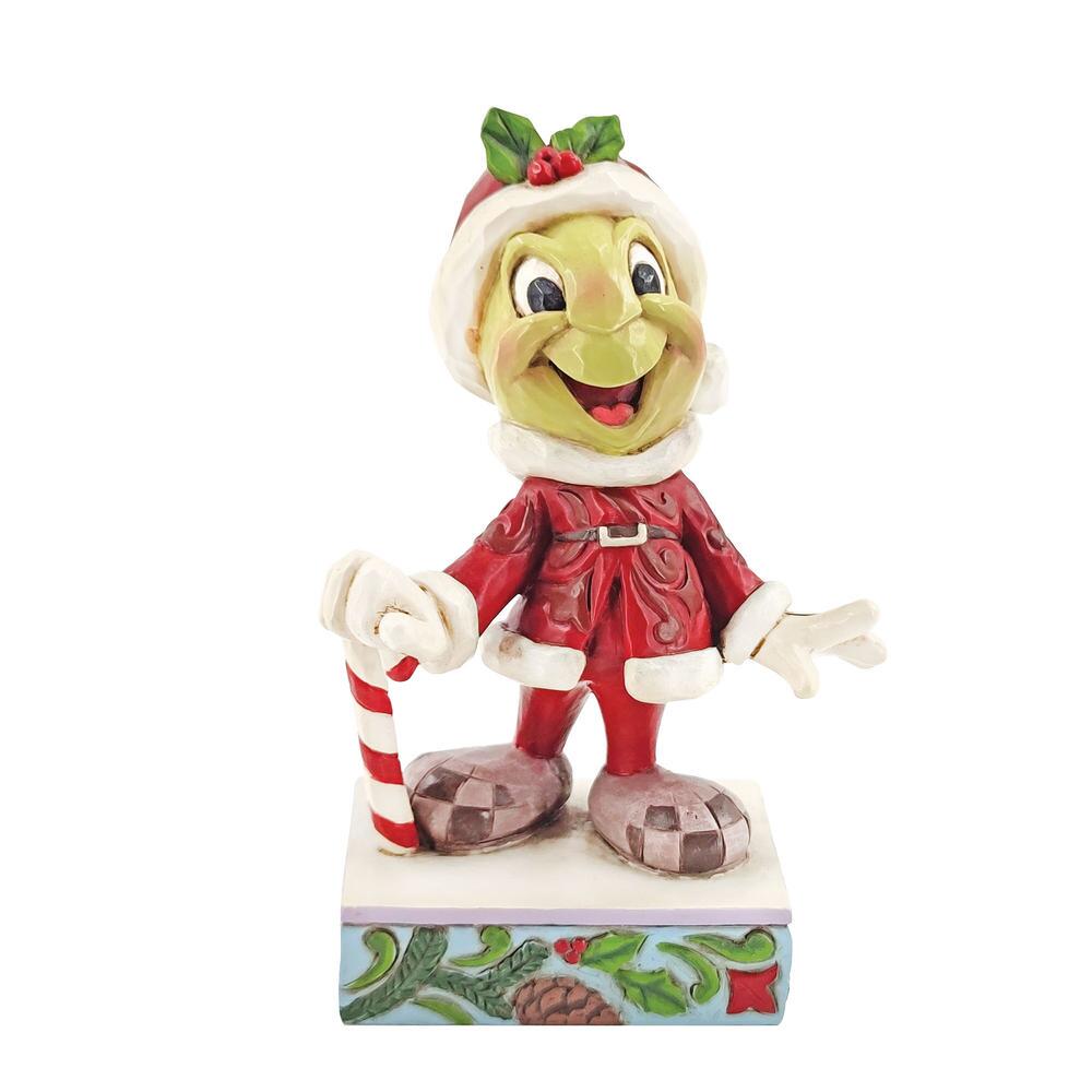 Jiminy Santa - "Be Wise and Be Merry" Figurine By Jim Shore