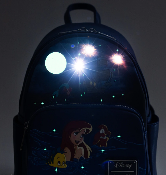 Disney The Little Mermaid Ariel Fireworks Mini Backpack