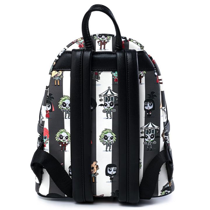 Beetlejuice Group Chibi AOP Mini Backpack