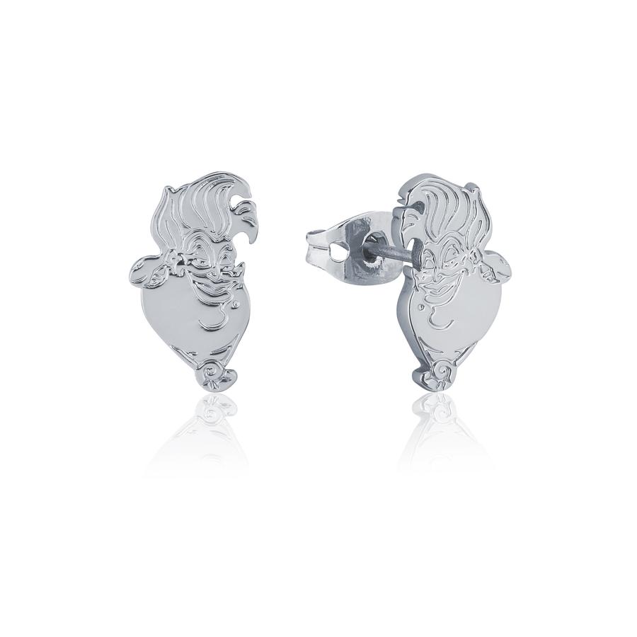 Ursula White Gold Plated Earrings