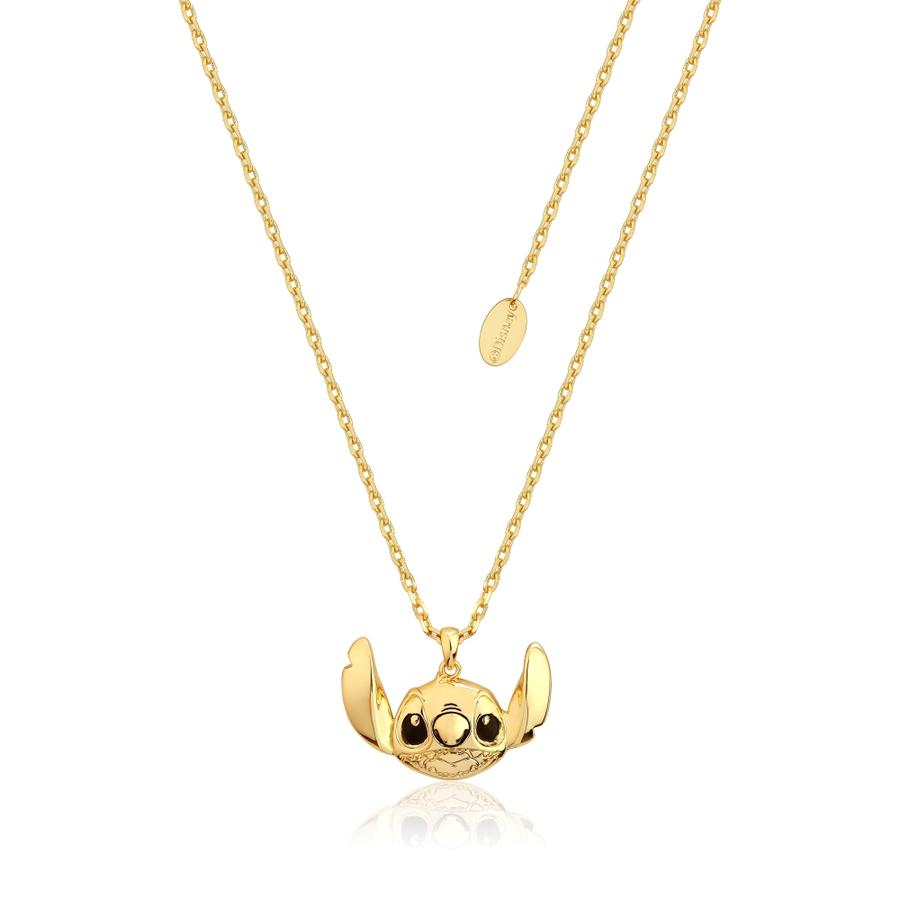 Stitch Yellow Gold Plated Necklace
