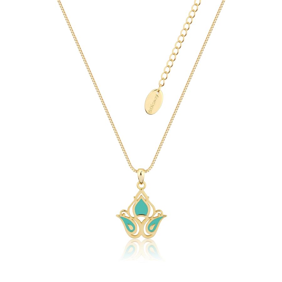 Yellow Gold Plated Jasmine Necklace
