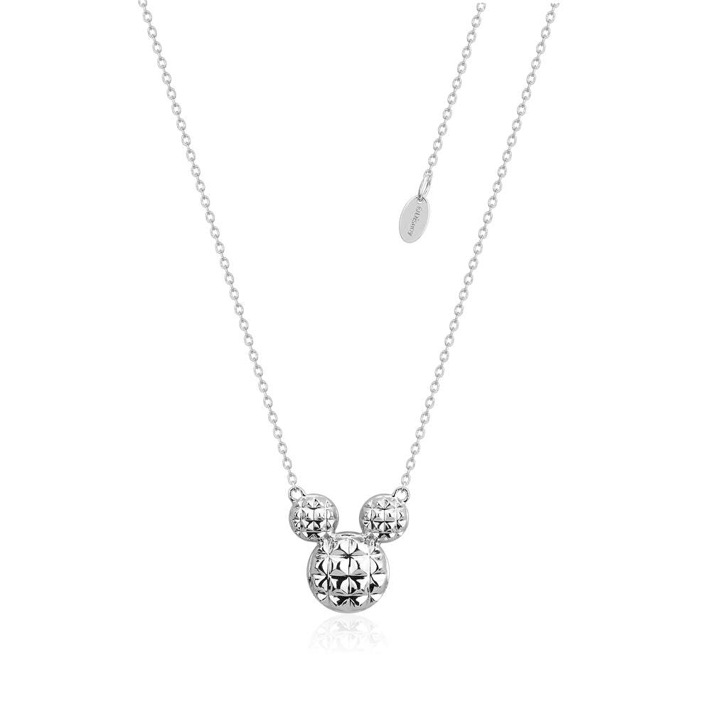 Diamond Cut Mickey Mouse Necklace
