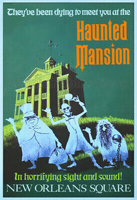 Haunted Mansion Attraction Poster