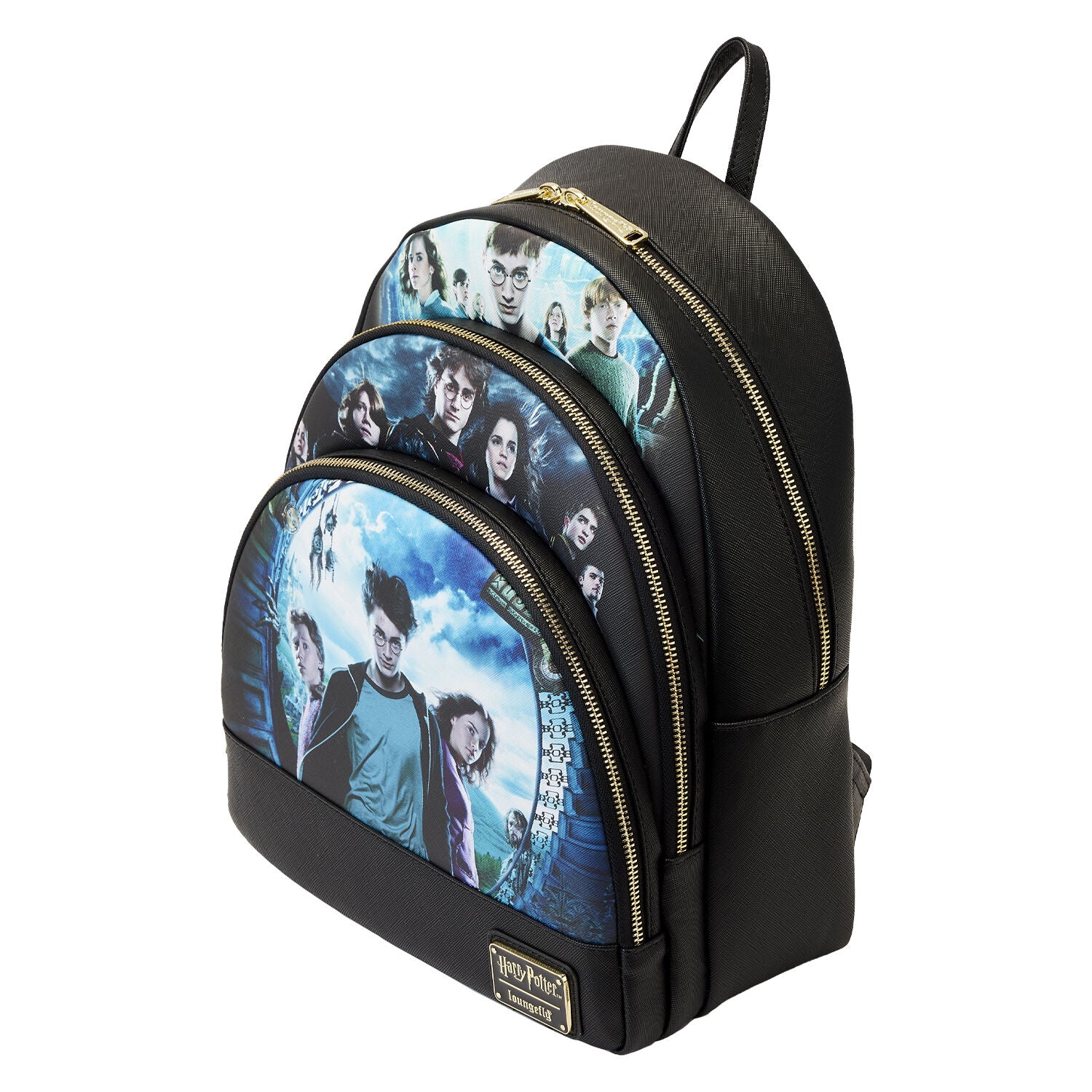 Buy Disney Villains Color Block Triple Pocket Mini Backpack at