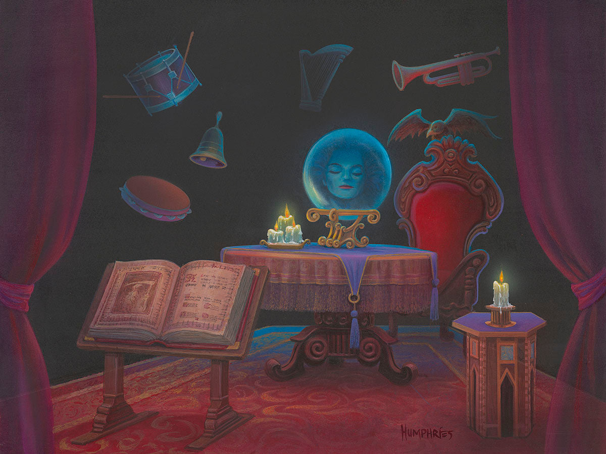 A Message From Beyond - Treasure On Canvas