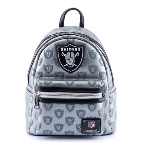 NFL Las Vegas Raiders Logo AOP Mini Backpack
