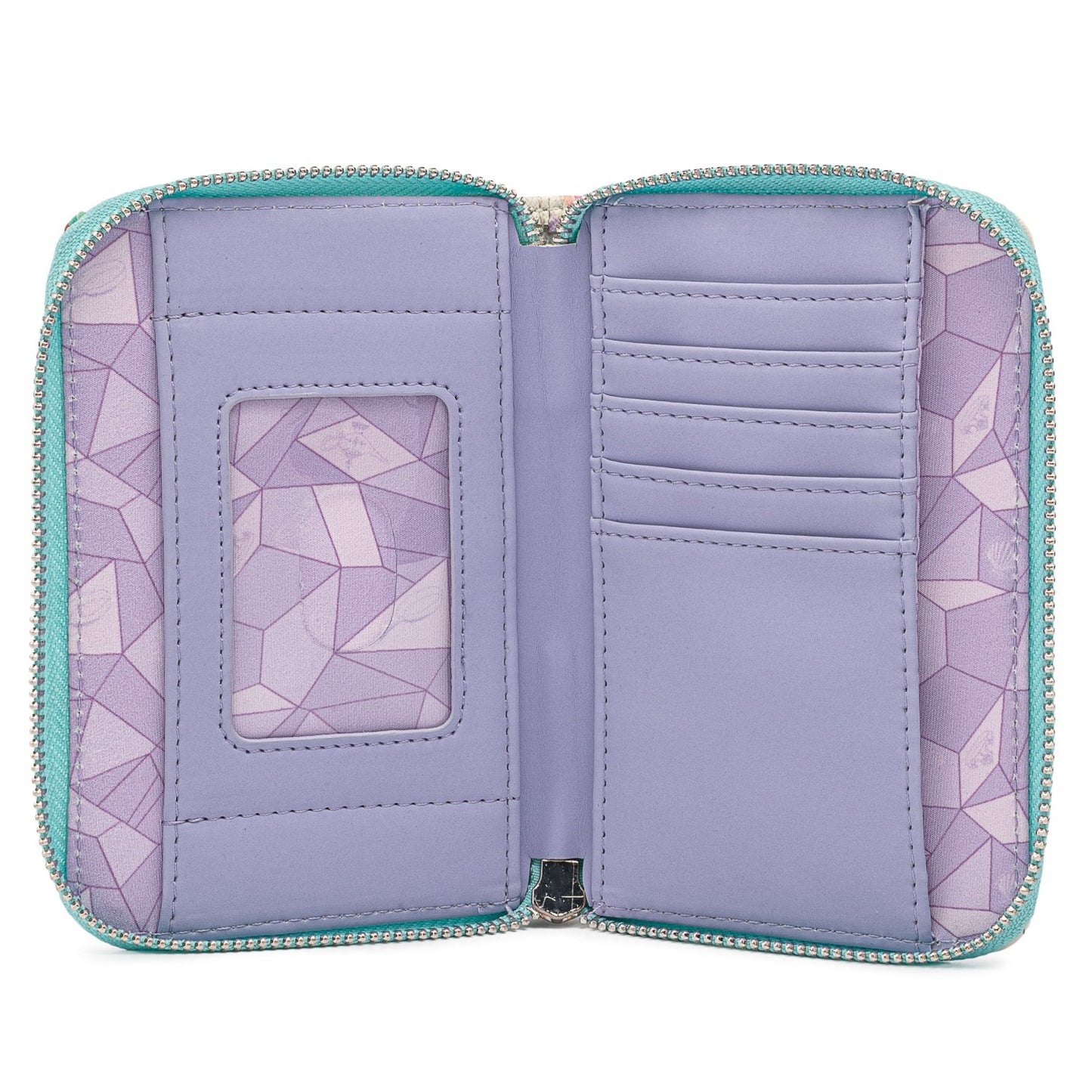 Crystal Sidekicks AOP Zip Around Wallet