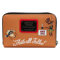 Looney Tunes That's All Folks Ziparound Wallet