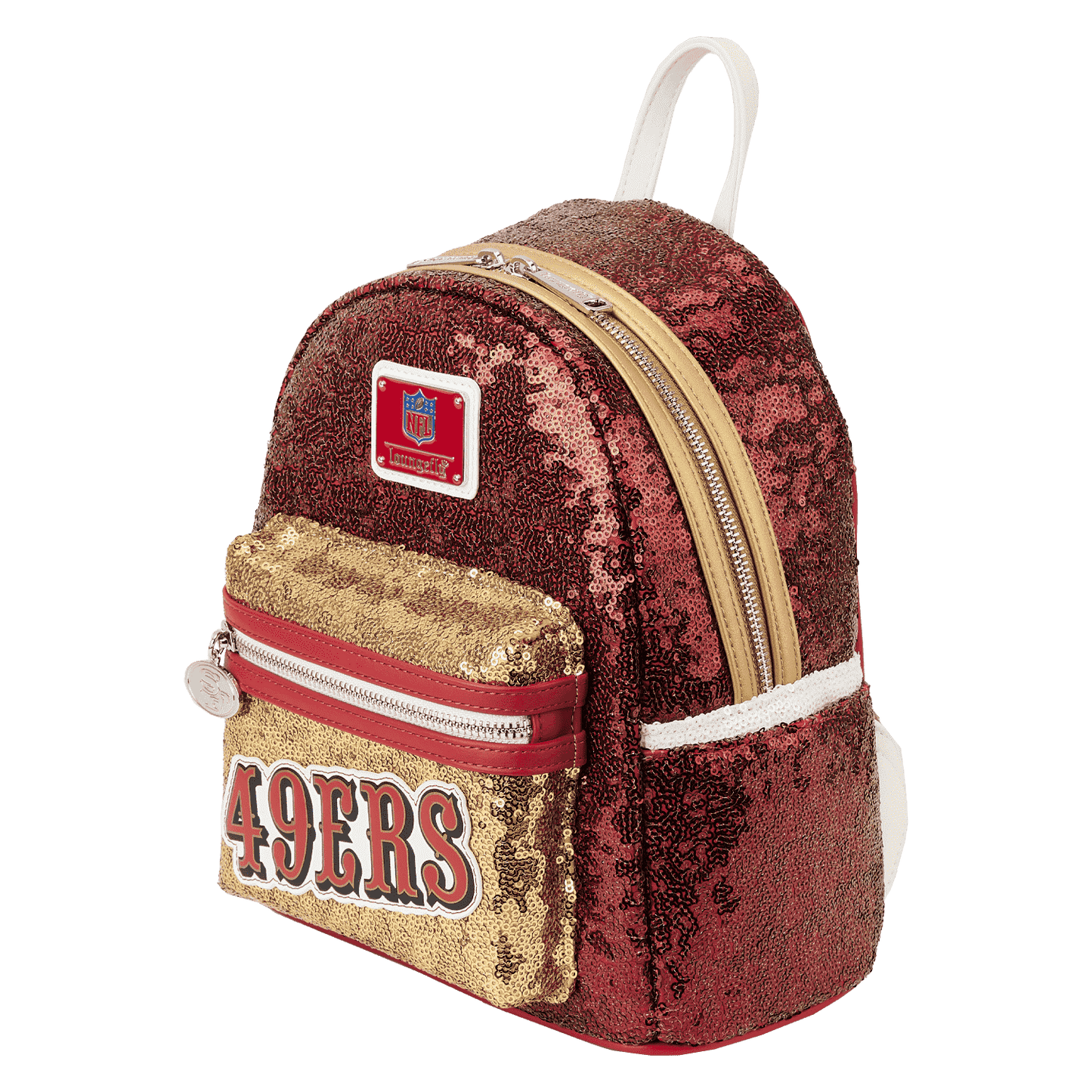 NFL San Francisco 49ers Sequin Mini Backpack