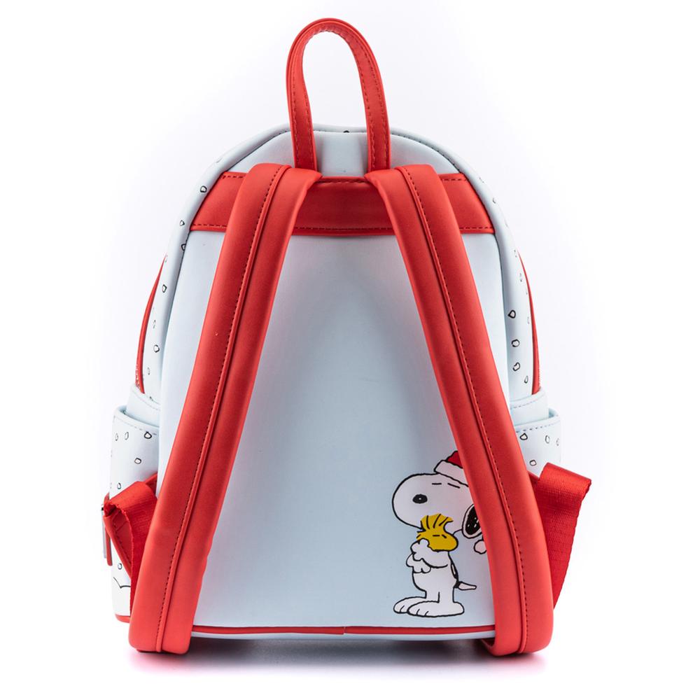 Peanuts Gift Giving Snoopy And Woodstock Mini Backpack