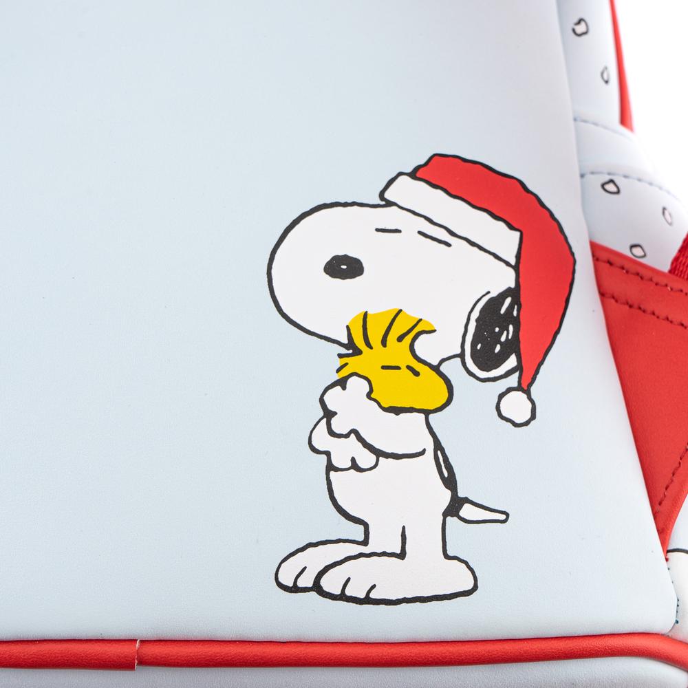 Peanuts Gift Giving Snoopy And Woodstock Mini Backpack