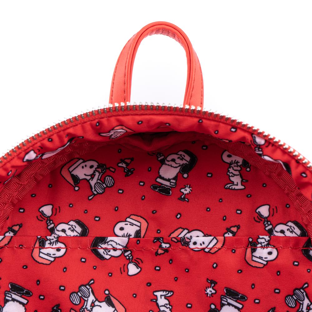 Peanuts Gift Giving Snoopy And Woodstock Mini Backpack