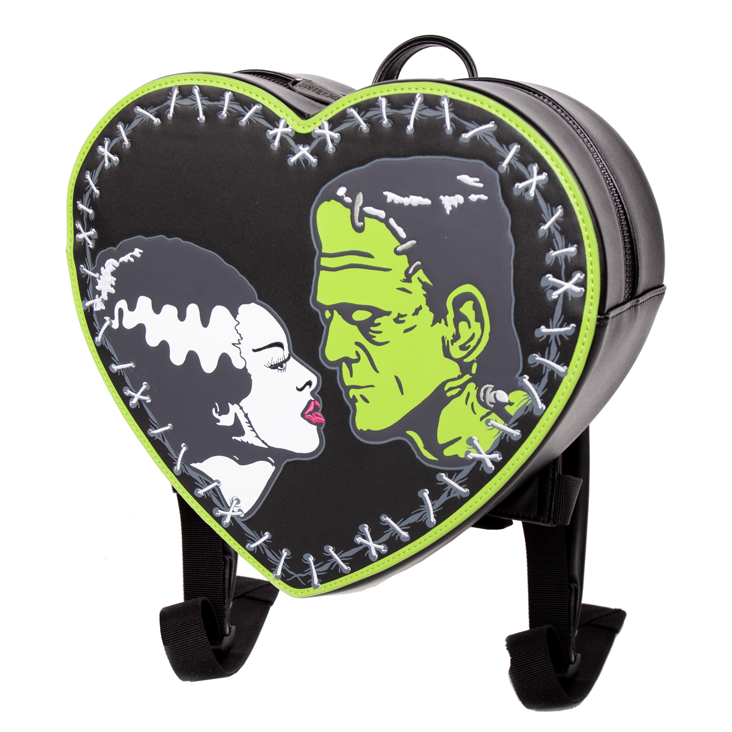 Bride Of Frankenstein Heart Backpack