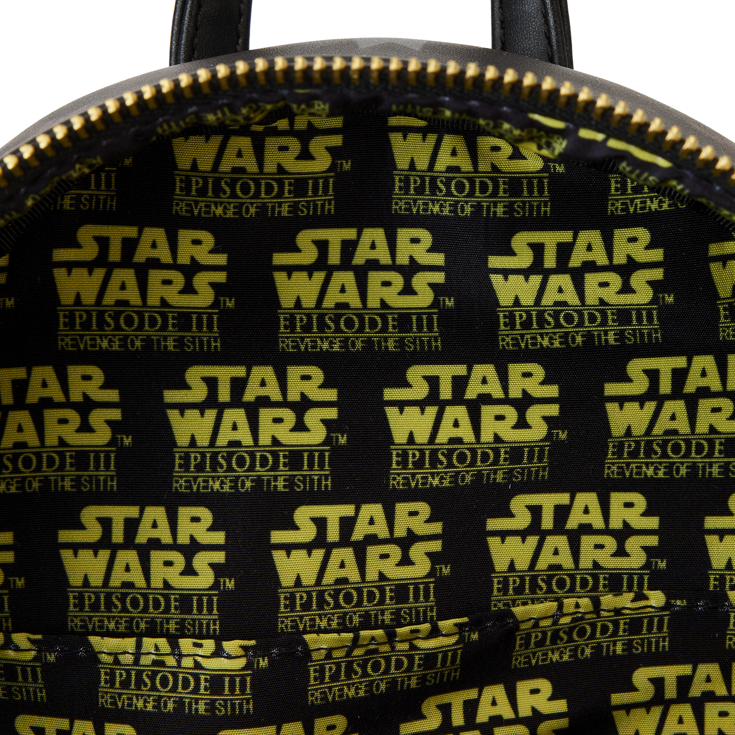 Star Wars Loungefly Prequel Trilogy Triple Pocket Mini Backpack