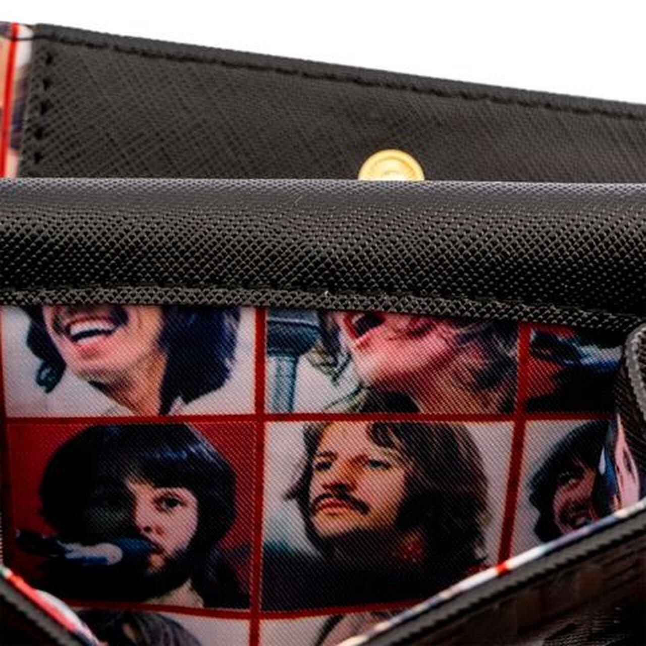 The Beatles Let It Be Vinyl Record Zip Around Wallet