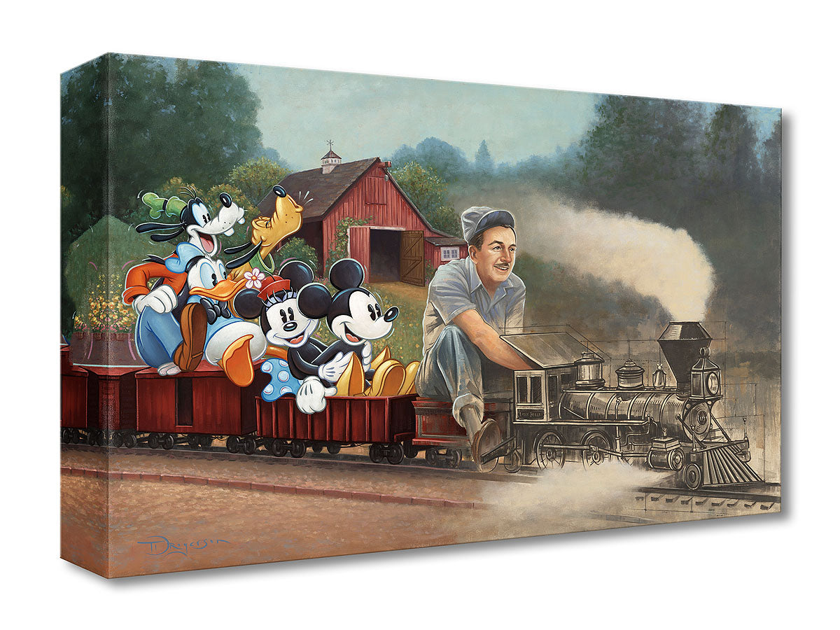 The Engine Of Imagination - Disney Treasure On Canvas