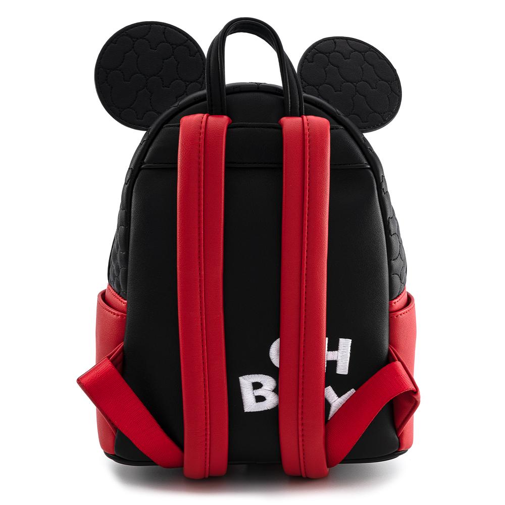 Mickey Quilted Oh Boy Mini Backpack